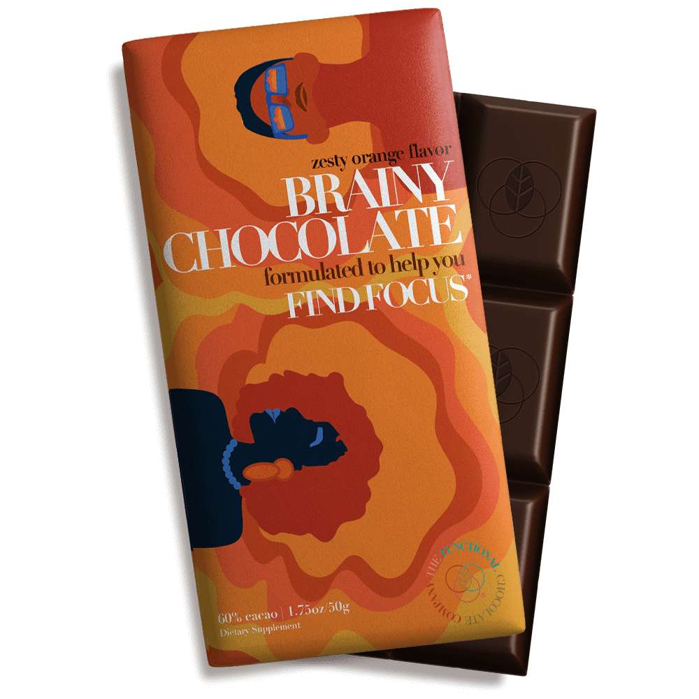 The Functional Chocolate Company Chocolate Bars - Brainy Chocolate