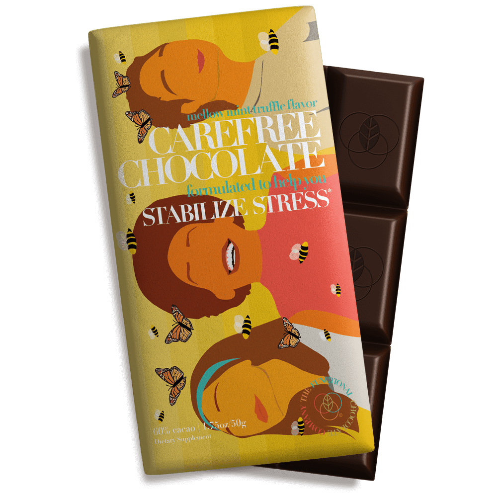 The Functional Chocolate Company Chocolate Bars - Carefree Chocolate