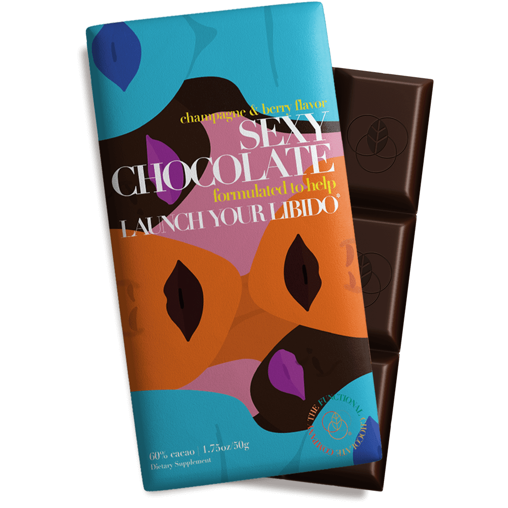 The Functional Chocolate Company Chocolate Bars - Sexy Chocolate