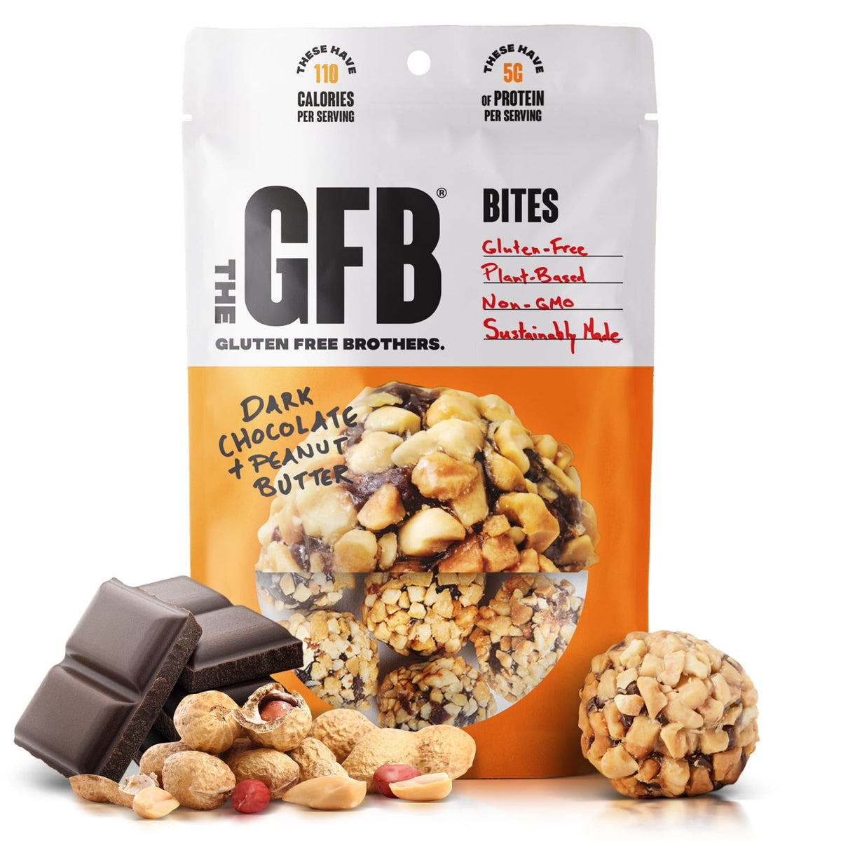 The GFB + Hudson Henry Baking Co. The GFB Bites - Dark Chocolate Peanut Butter