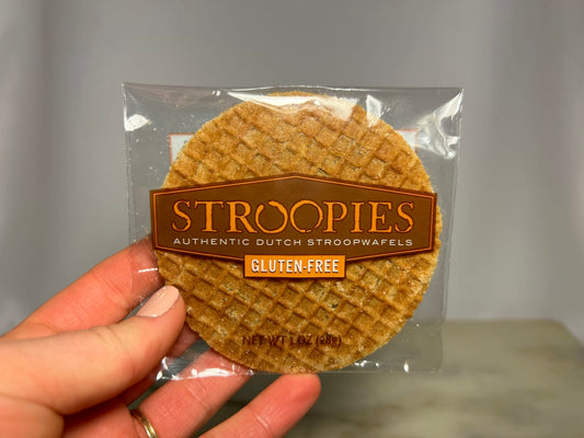 The Lancaster Stroopie Co Gluten-Free Stroopwafel Single Packs - Traditional