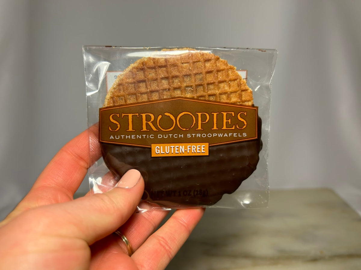 The Lancaster Stroopie Co Gluten-Free Stroopwafel Single Packs - Chocolate