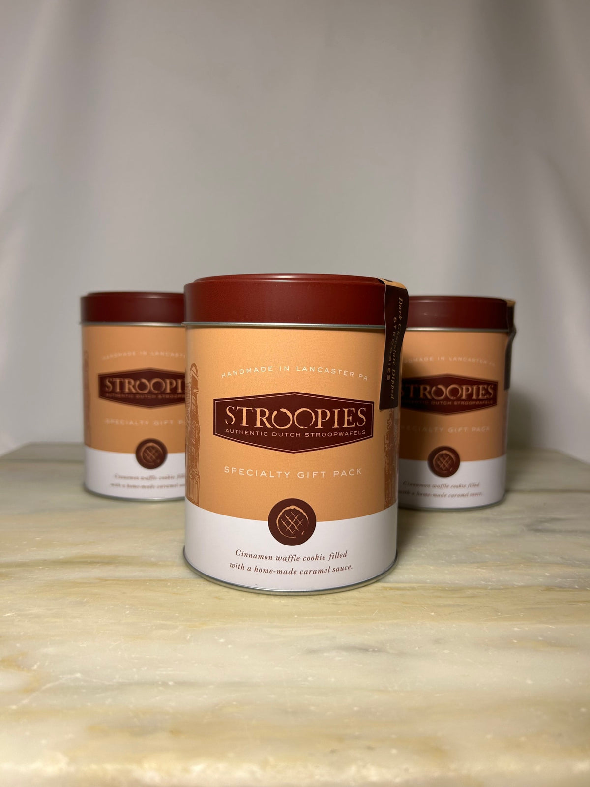 The Lancaster Stroopie Co Gluten-Free Stroopwafel Gift Tin - Traditional