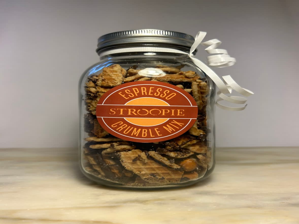 The Lancaster Stroopie Co Stroopie Crumble Mix Gift Jars - Espresso