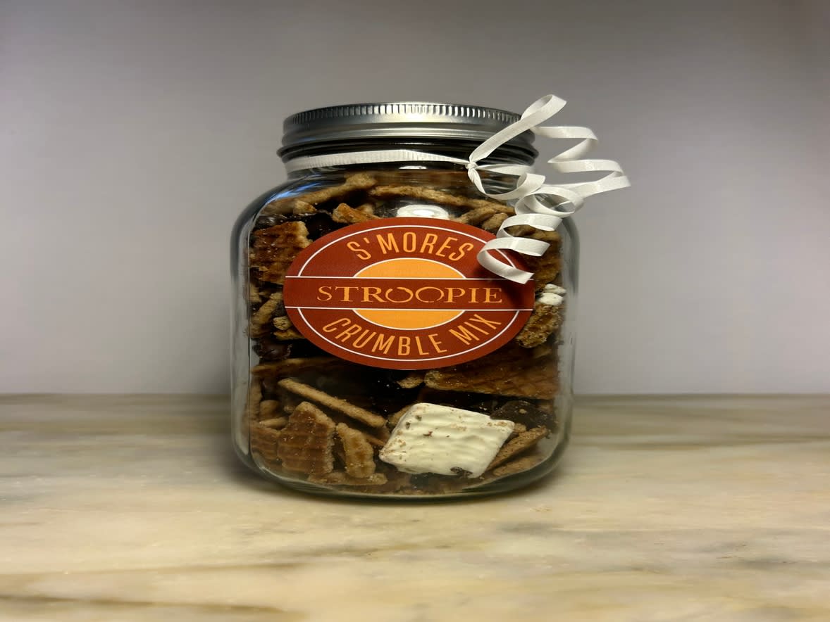 The Lancaster Stroopie Co Stroopie Crumble Mix Gift Jars - S'mores