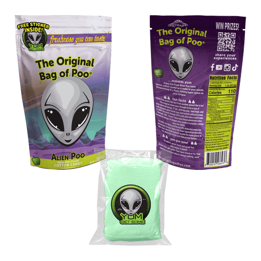 The Original Bag of Poo The Original Bag of Poo - Alien Cotton Candy