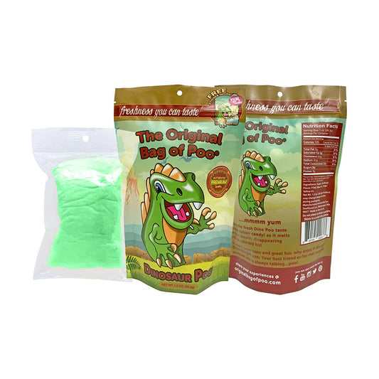 The Original Bag of Poo The Original Bag of Poo - Dinosaur Cotton Candy