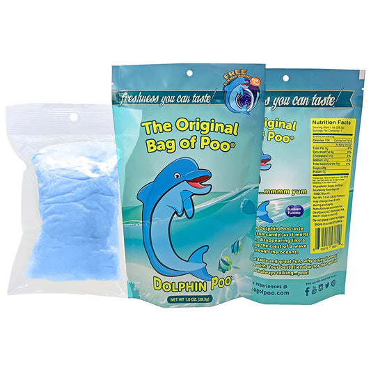 The Original Bag of Poo The Original Bag of Poo - Dolphin Cotton Candy