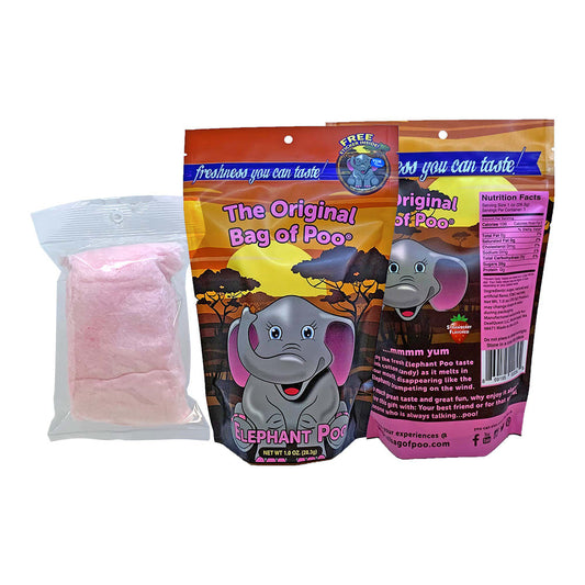The Original Bag of Poo The Original Bag of Poo - Elephant Cotton Candy