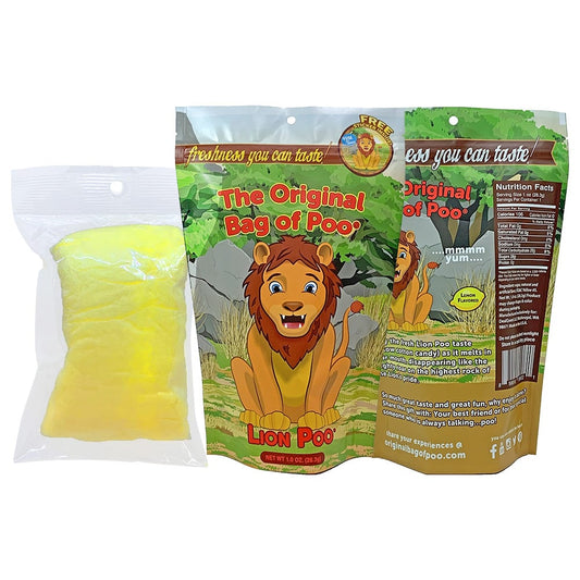 The Original Bag of Poo The Original Bag of Poo - Lion Cotton Candy