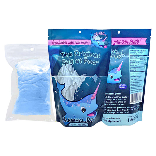 The Original Bag of Poo The Original Bag of Poo - Narwhal Cotton Candy