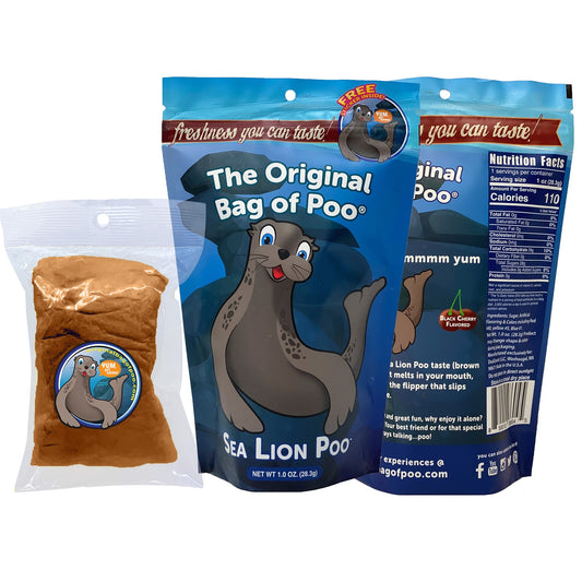The Original Bag of Poo The Original Bag of Poo - Sea Lion Cotton Candy