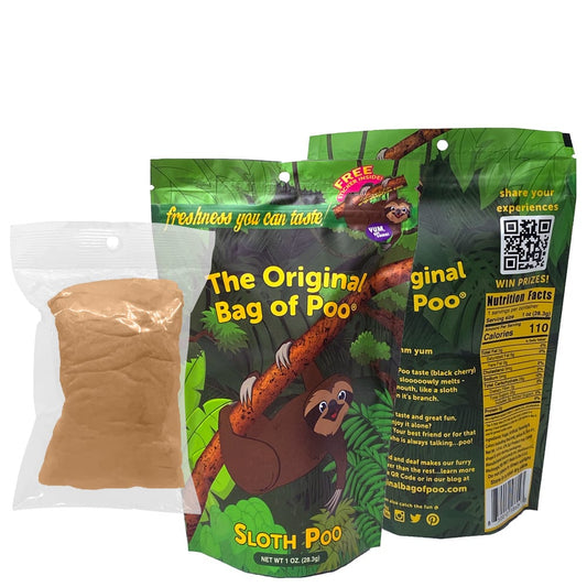 The Original Bag of Poo The Original Bag of Poo - Sloth Cotton Candy