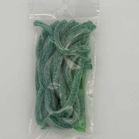 The Penny Candy Store Green Apple Sour Straws