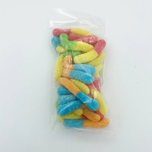 The Penny Candy Store Neon Gummi Worms