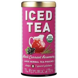The Republic of Tea Iced Tea - Organic Black Currant Rosemary