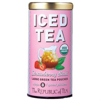 The Republic of Tea Iced Tea - Organic Strawberry Basil