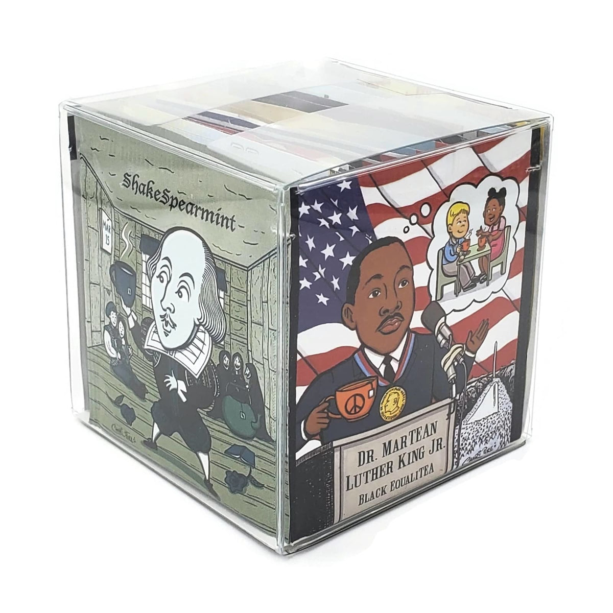 The TeaBook 10 VarieTEA Organic Tea Sampler A - 20pk Retail Cube