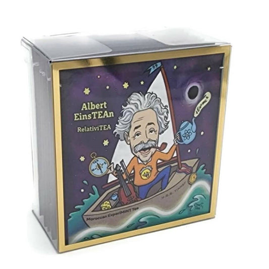 The TeaBook Albert EinsTEAn - RelativiTEA - Moroccan ExperiMINT Tea - 10pk Mini