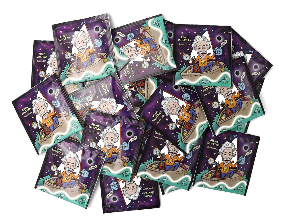 The TeaBook Albert EinsTEAn - RelativiTEA - Moroccan ExperiMINT Tea - 100pk