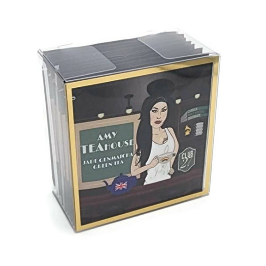 The TeaBook Amy Teahouse: Jade Genmaicha Green Tea - 10pk Mini