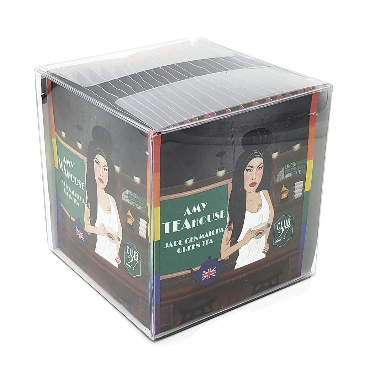 The TeaBook Amy Teahouse: Jade Genmaicha Green Tea - 20pk Retail Cube