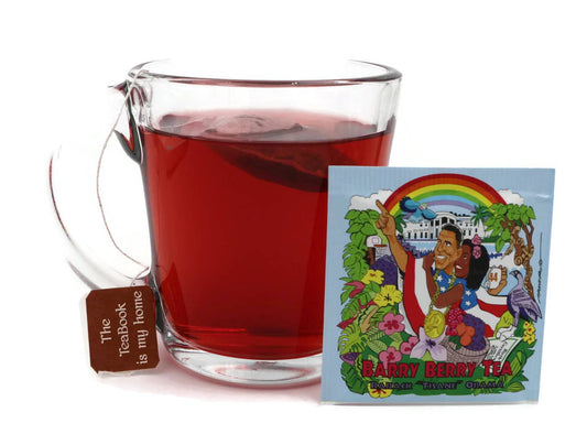 The TeaBook Barry Berry Tea - Barack "Tisane" Obama Tea - 10pk Mini