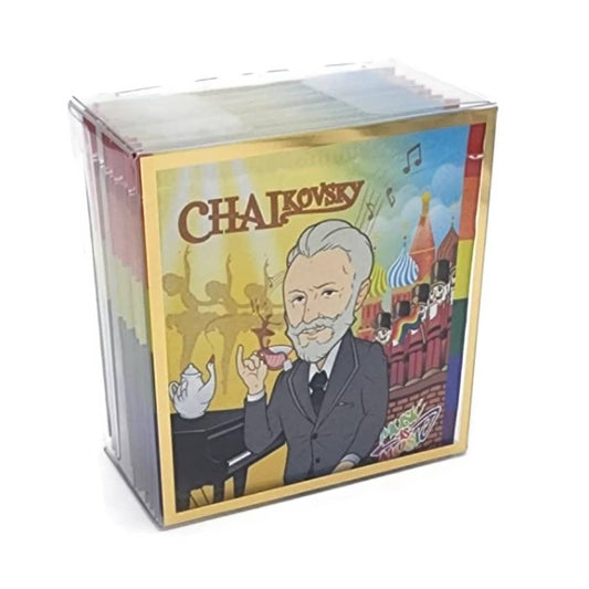 The TeaBook Chaikovsky "Tchaikovsky" - Classic Chai Tea - 10pk Mini