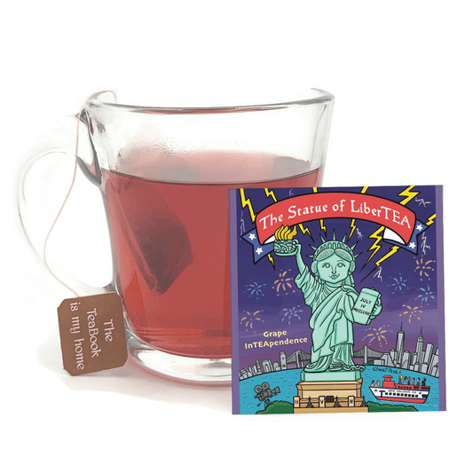 The TeaBook ConTEAnental Organic Tea Sampler (Revere, Hamilton, SOL). - 10pk Mini