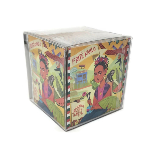 The TeaBook FriTÉ Khalo - Organic Watermelon Rose Hibiscus Tea - 10pk Mini