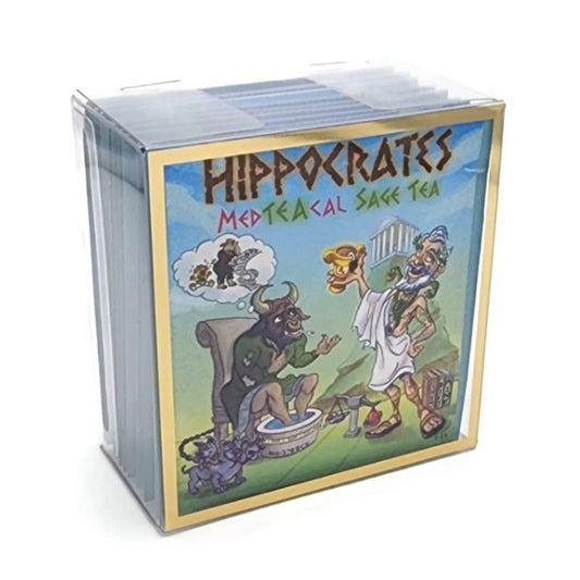 The TeaBook Hippocrates: Med-TEA-cal Organic Sage and Berry Tea. - 10pk Mini