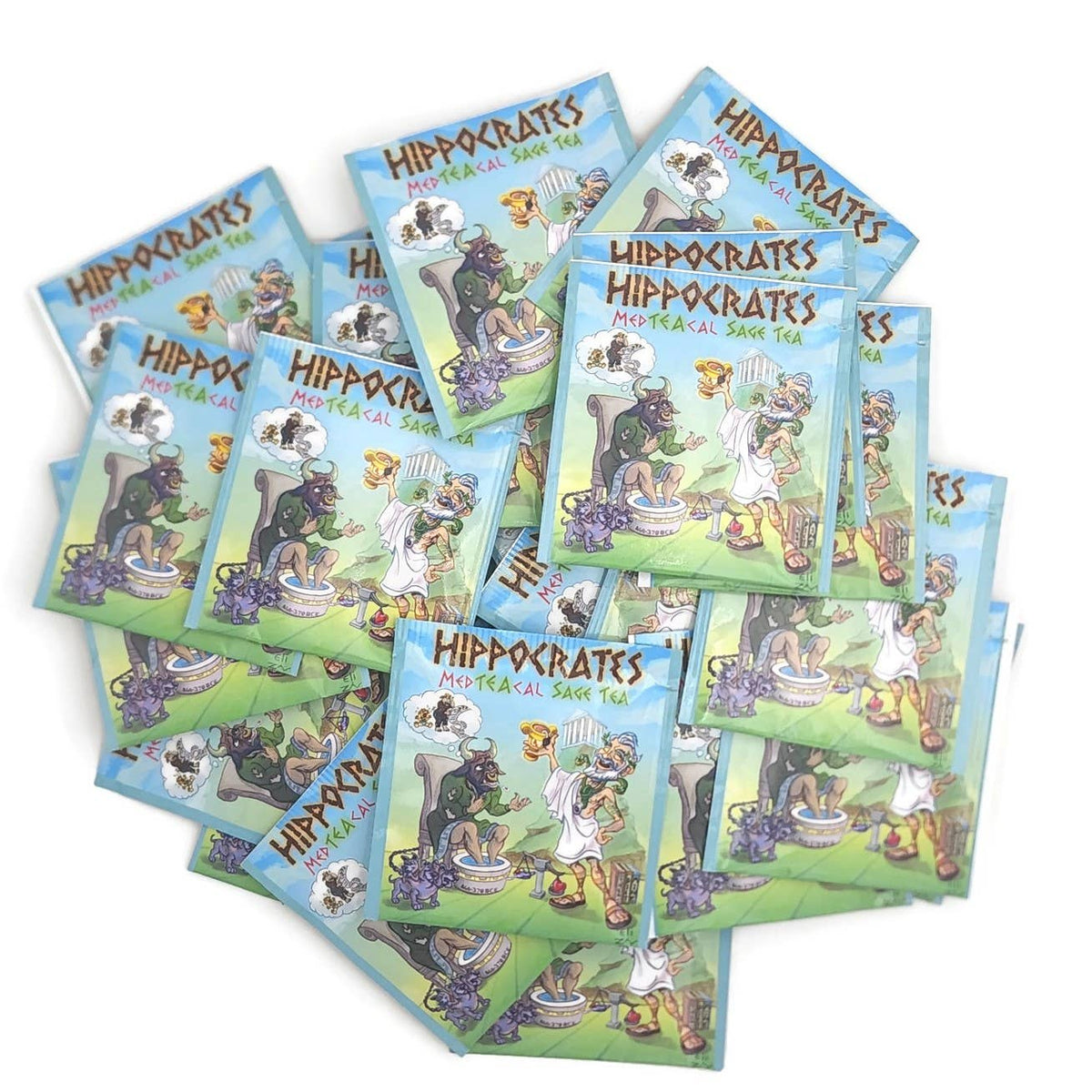 The TeaBook Hippocrates: Med-TEA-cal Organic Sage and Berry Tea. - 100pk