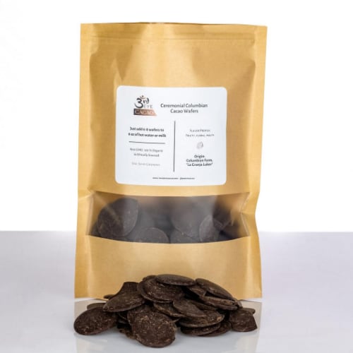 Third Eye Cacao Ceremonial Colombian Cacao Disks - 8 oz