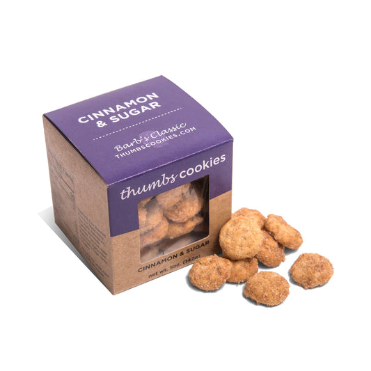 Thumbs Cookies Cinnamon & Sugar Cube