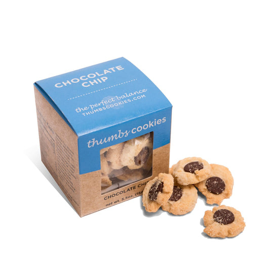 Thumbs Cookies Chocolate Chip Cube