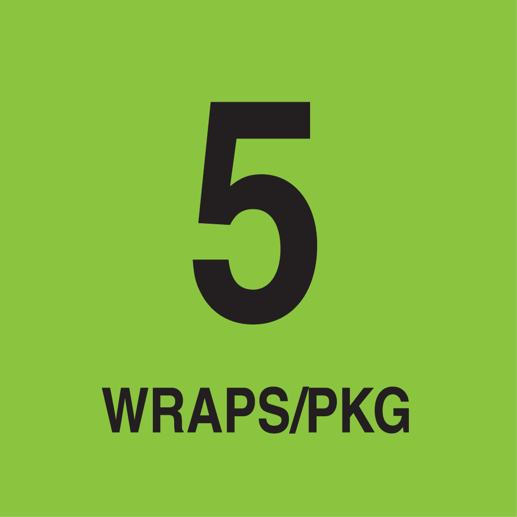 Pineapple Habanero - 5pk Sushi Wraps PNA-HAB-87-5-RS