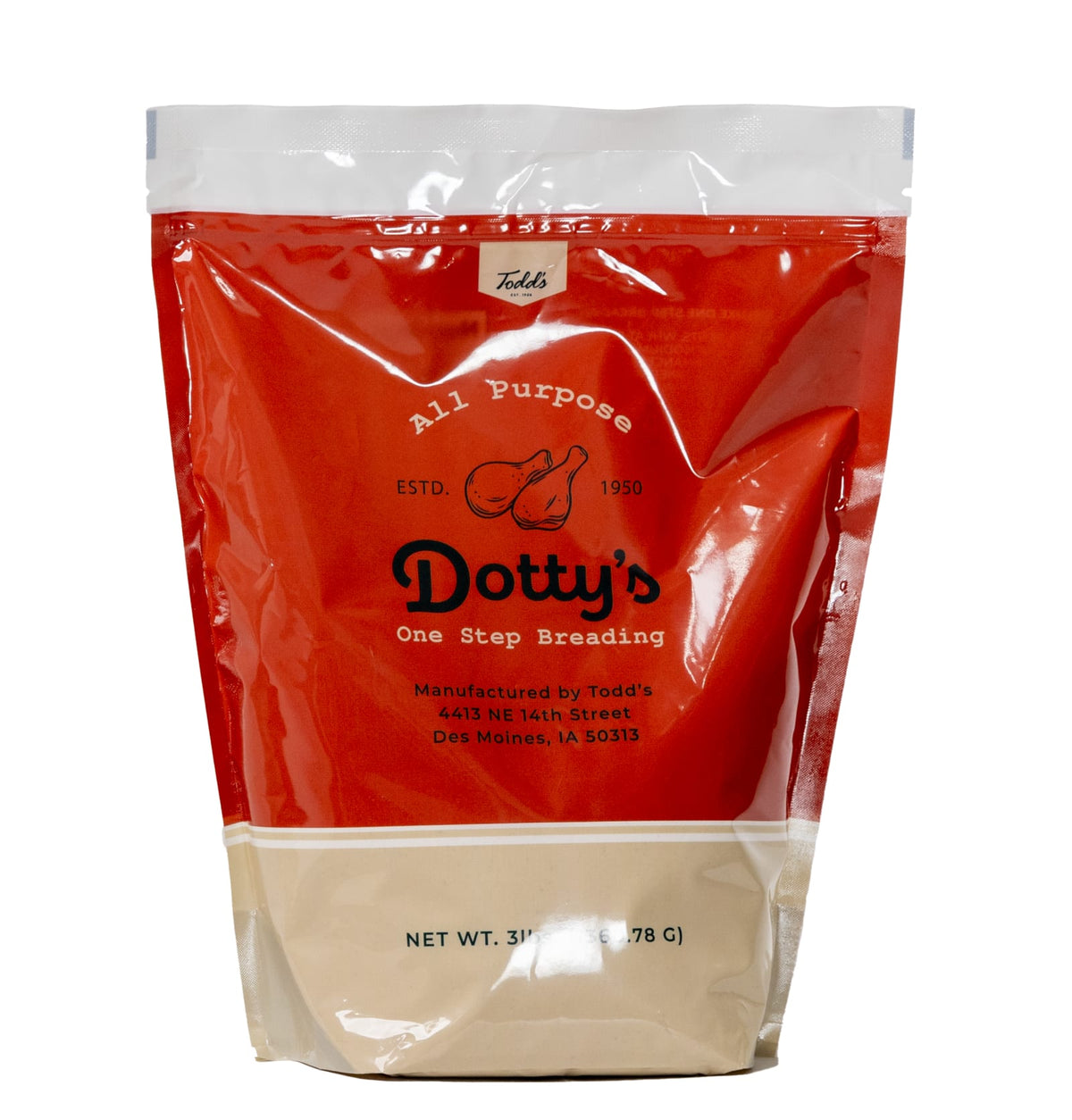 Todd's Dotty's One Step Breading Mix