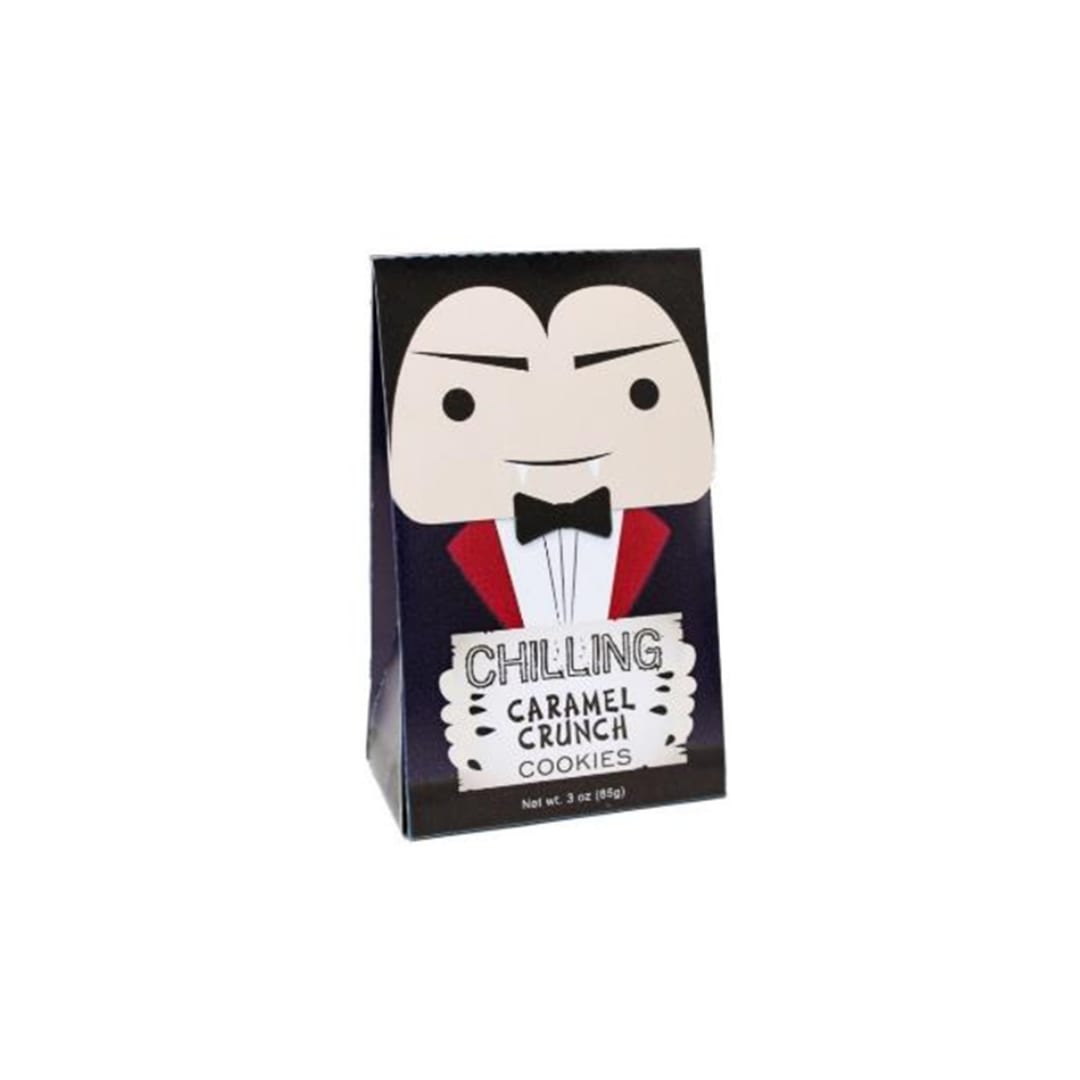Too Good Gourmet Trick or Treat Cookies (3oz) - Dracula: Caramel Crunch