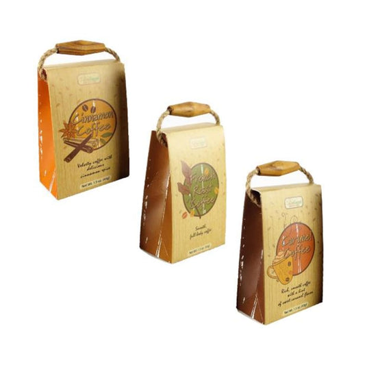 Too Good Gourmet Coffee Boxes with Wooden Handle - Assorted - 8 of Each