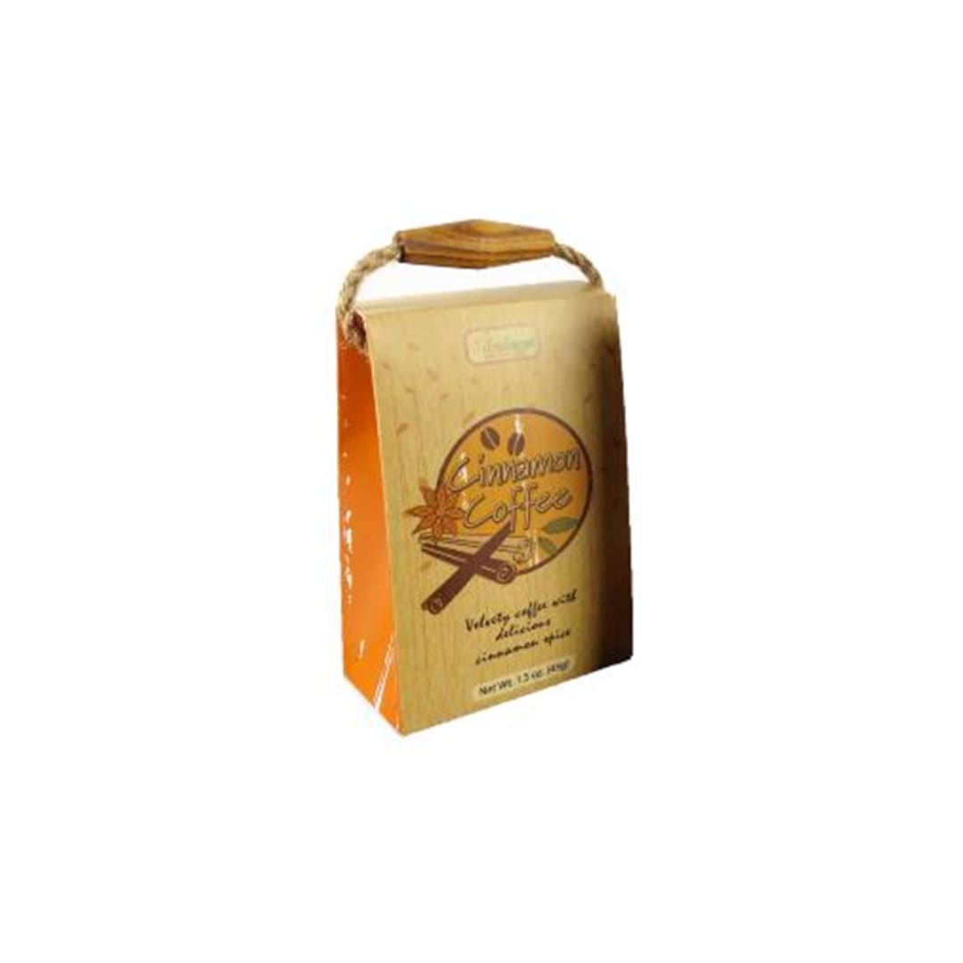 Too Good Gourmet Coffee Boxes with Wooden Handle - Cinnamon Coffee