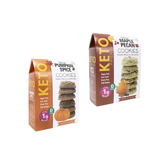 Too Good Gourmet Fall Keto Cookies (5oz) - Assorted - 6 of Each