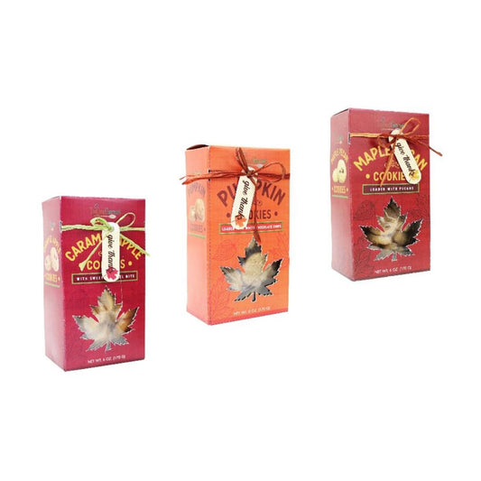 Too Good Gourmet Fall Leaf Cookies (6oz) - Assorted - 4 of Each