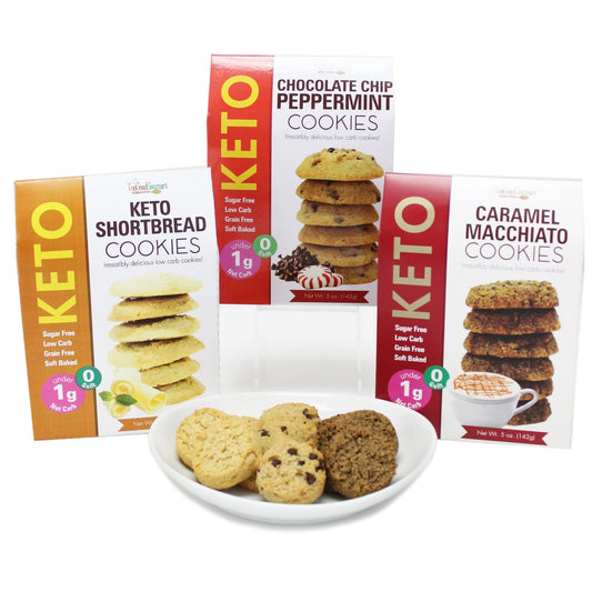 Too Good Gourmet Festive Keto Cookies (5oz) - Assorted - 4 of Each