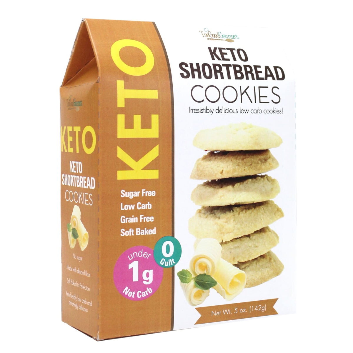 Too Good Gourmet Festive Keto Cookies (5oz) - Keto Shortbread