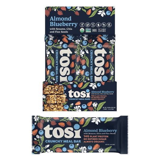 Tosi Almond Blueberry - Meal Bar 12PK