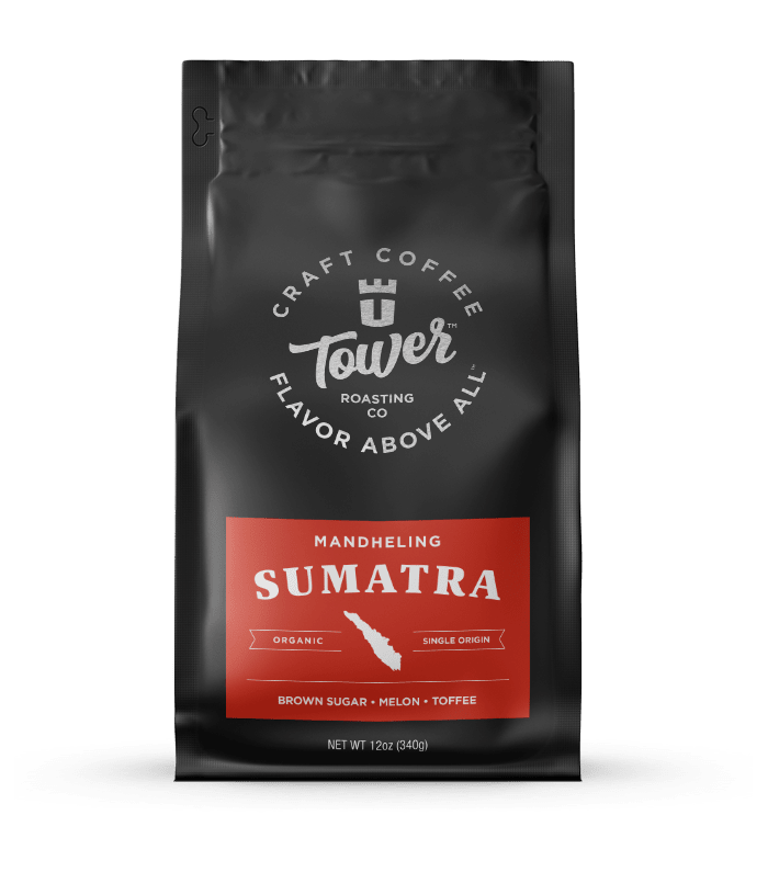 Tower Coffee Co. Tower Roasting Co. - 12oz Whole Bean - Organic Single Origin - Mandhel