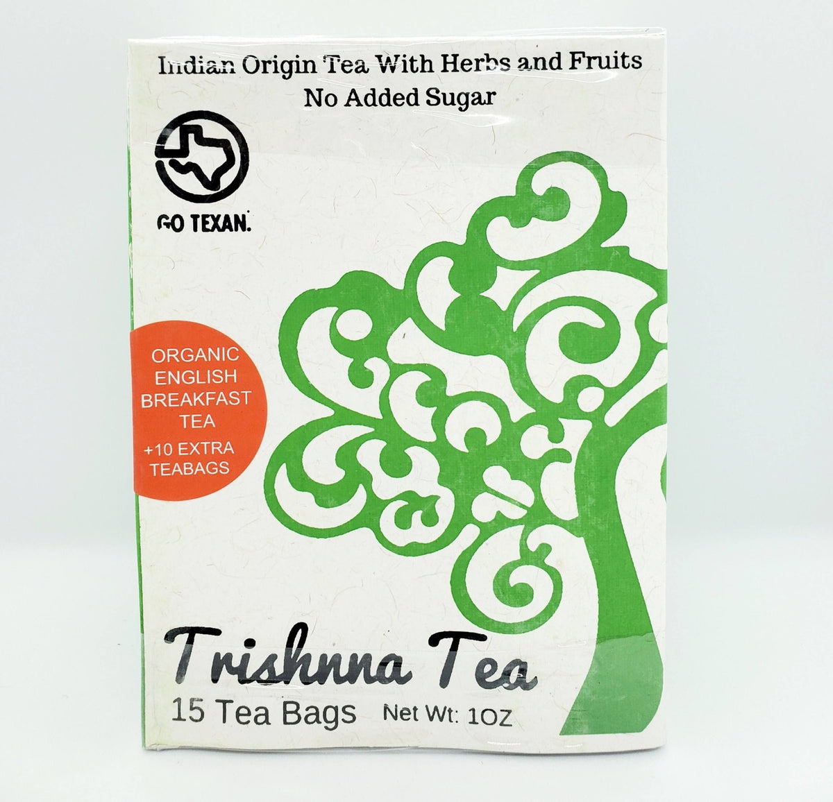 Trishnna Tea Tea Bags - English Breakfast Tea in Pyramid Tea Bags - Black