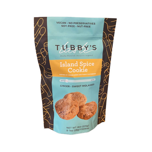 Tubby's Taste Tubby's Taste Vegan Cookies - Island Spice - Ginger + Sweet Molasses