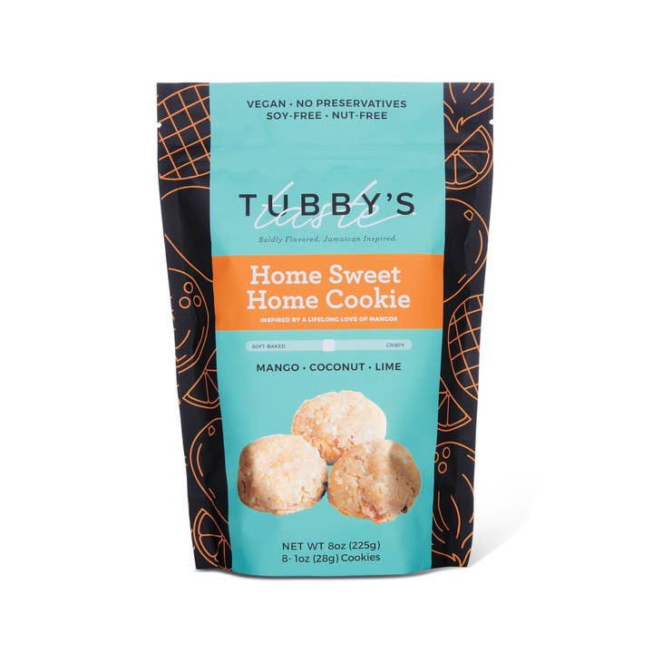 Tubby's Taste Tubby's Taste Vegan Cookies - Home Sweet Home - Mango Coconut Lime