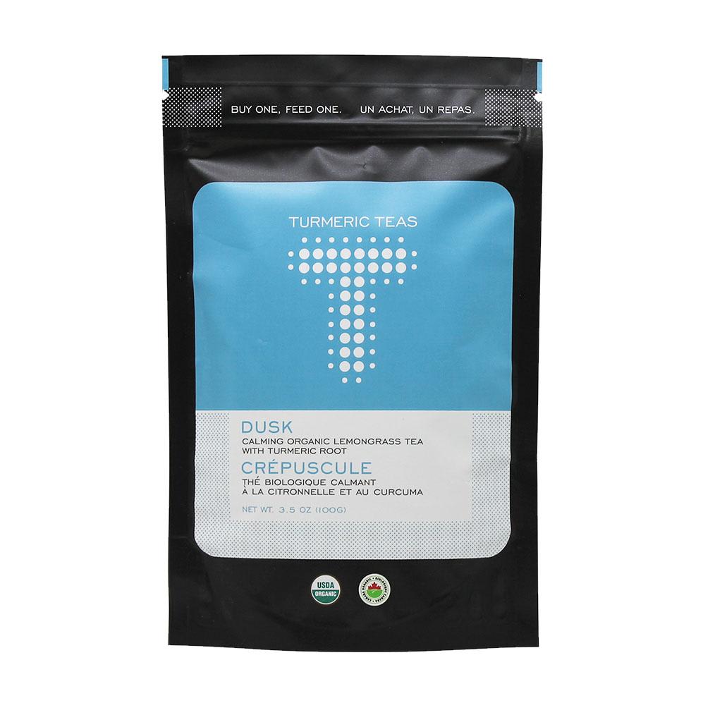 Turmeric Teas Turmeric Teas - Loose Leaf (100g), Dusk - Organic Lemongrass
